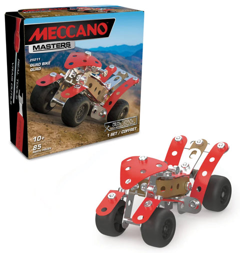 Meccano Masters Quad Bike 25211 85 Pieces