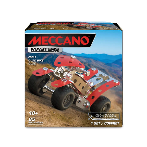 Meccano Masters Quad Bike 25211 85 Pieces