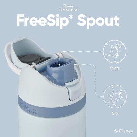 Owala FreeSip Insulated Water Bottle 24oz Sea Salt
