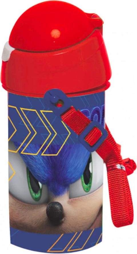 Sonic The Hedgehog Water Bottle With Lace 500ml