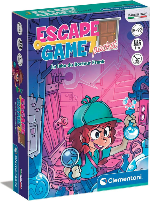 Clementoni Escape Game Le Labo Du Docteur Frank