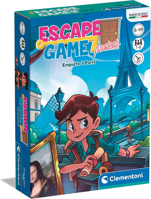 Clementoni Escape Game Enquête à Paris