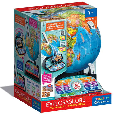 Clementoni Education Exploraglobe Voyage En Temps Réel