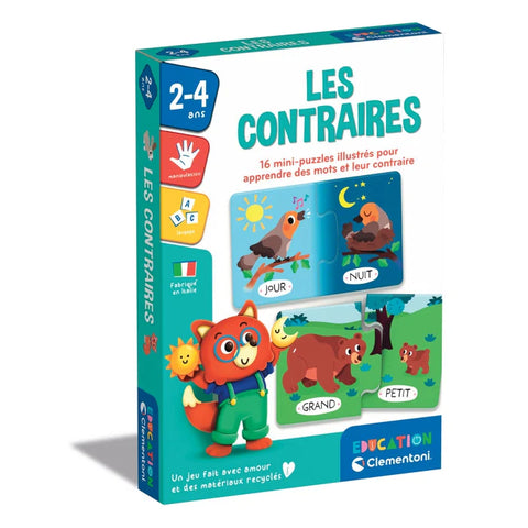 Clementoni Éducation, Les Contraires