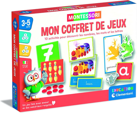 Clementoni Éducation, Mon Coffret De Jeux