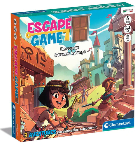 Clementoni Escape Game Un Voyage à Travers Le Temps
