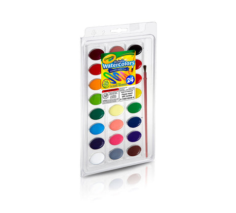 Crayola 24 Washable Watercolors