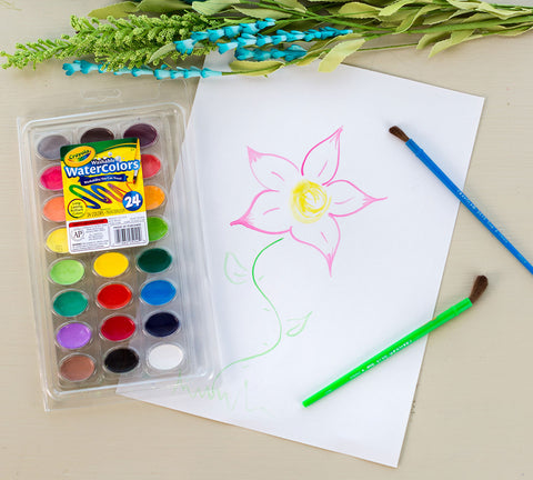 Crayola 24 Washable Watercolors