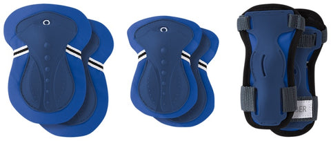 Globber Protective Junior Set Navy Blue XXS 3-7 Years