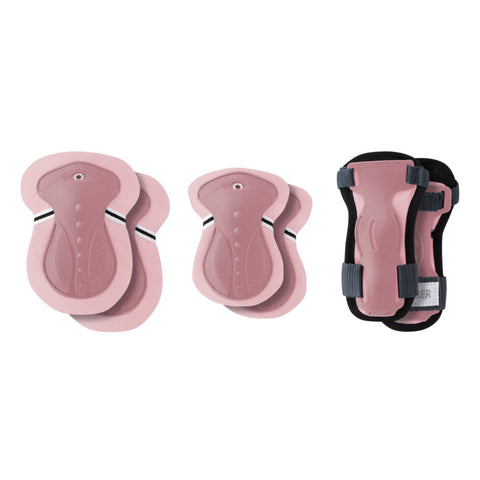 Globber Protective Junior Set Pastel Pink XS 6-10 Years