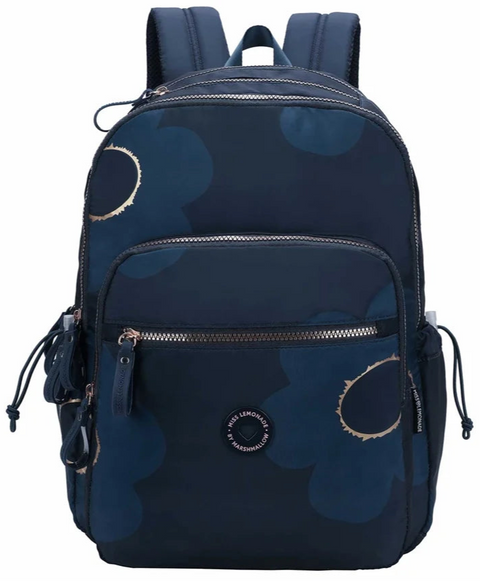 DKT Marshmallow Miss Lemonade Garden Navy Backpack 43cm