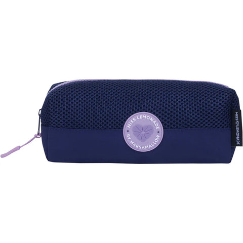 DKT Marshmallow Meshy Navy Miss Lemonade Pencil Case