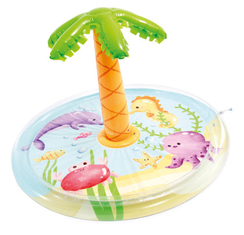 Intex Palm Tree Spray Kiddie Pool 147x104cm