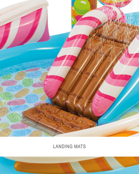 Intex Candy Zone Inflatable Play Center w/ Slide 295x191x130cm