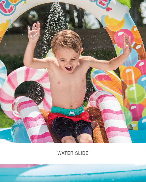 Intex Candy Zone Inflatable Play Center w/ Slide 295x191x130cm