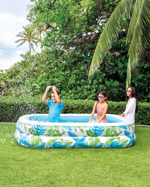 Intex Tropical Swim Center Family Inflatable Pool 229x152x48cm