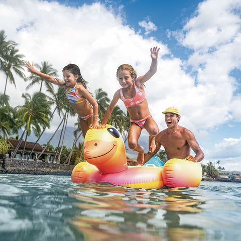 Intex Baby Duck Inflatable Ride-On 147x147x81cm