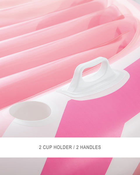Intex Pink Paradise Inflatable Boat Float 257x135cm