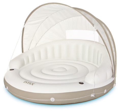 58292 Intex Canopy Inflatable Pool Island Float 200x150cm
