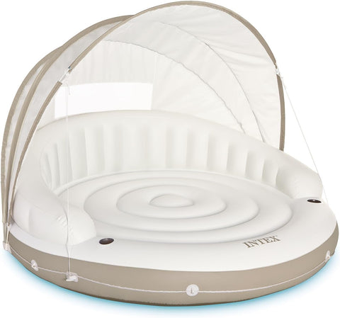 58292 Intex Canopy Inflatable Pool Island Float 200x150cm