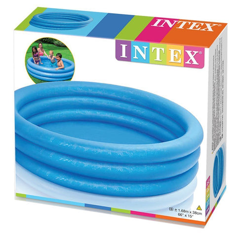 Intex Crystal Blue Inflatable Pool 168x38cm