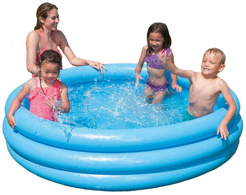 Intex Crystal Blue Inflatable Pool 168x38cm
