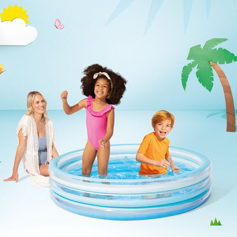 Intex Blue Bliss Splash Kiddie Pool 147x33cm