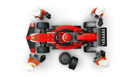 LEGO - City F1 Pit Stop & Pit Crew with Ferrari Car 60443 322 Pieces