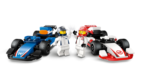 LEGO - F1 Williams Racing & Haas F1 Race Cars 60464 92 Pieces