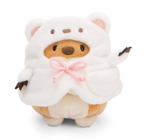 Nici Set Soft Toy Mymochi Dog Hiro With Bubble Tea and Polar Bear Costume 8cm