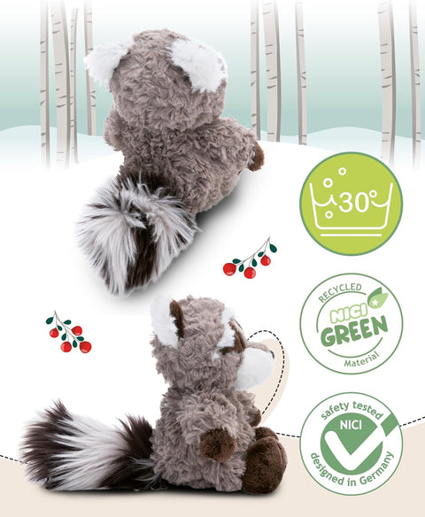 Nici Soft Toy Raccoon Lenno 20cm