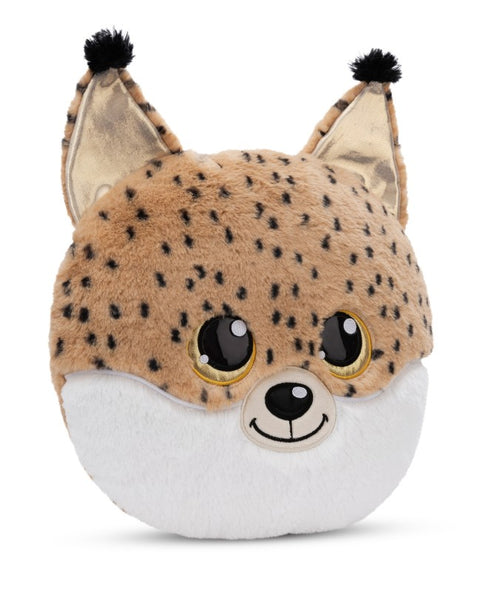 Nici Glubschis Figural Cushion Lynx Lenzo 32cm