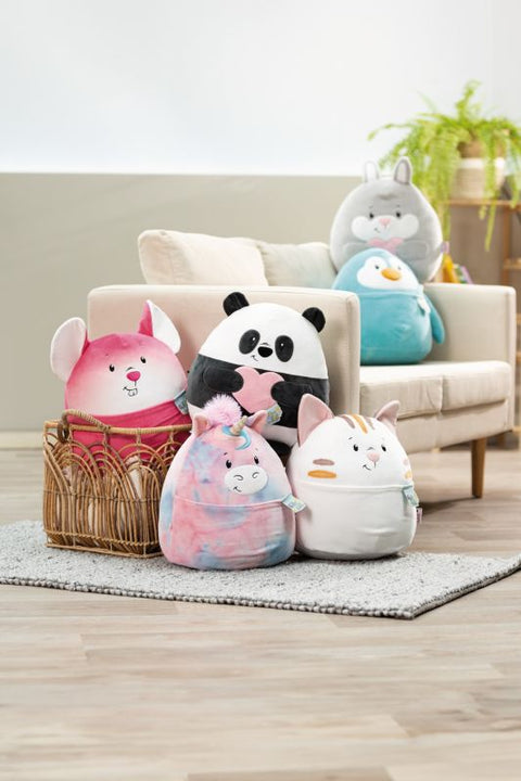 Nici Soft Toy Chill-NICI Panda With Heart 30cm