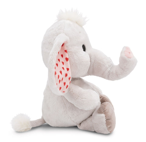 Nici Soft Toy Love Elephant Light Grey 23cm