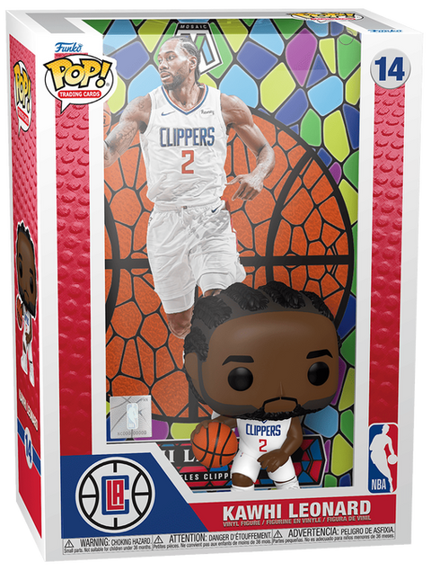 Funko Pop! NBA Trading Cards Kawhi Leonard (Mosaic) LA Clippers