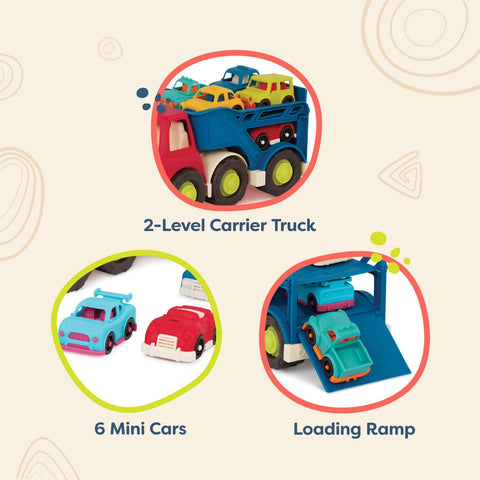 B. Happy Cruisers Car Carrier With 6 Cars