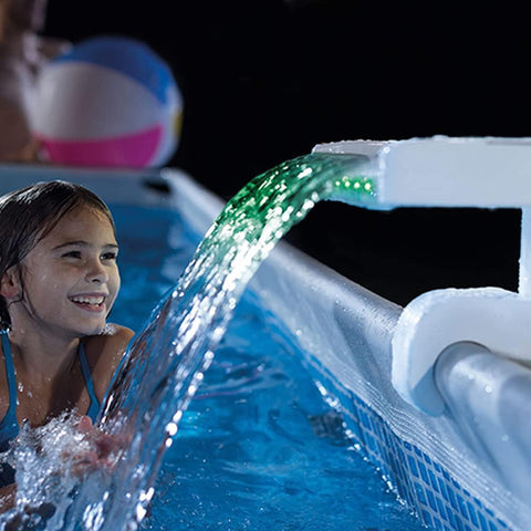 Intex Multi-Color LED Waterfall Cascade Pool Light