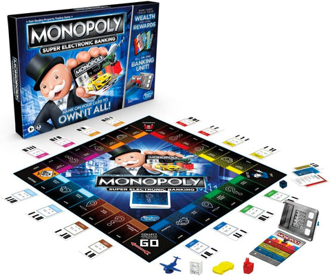 Monopoly Super Electronic Banking Board Game, French