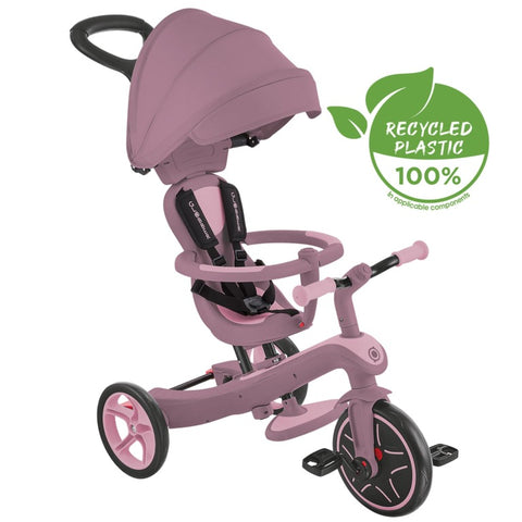 Globber EXPLORER TRIKE 4in1 ECOLOGIC Berry