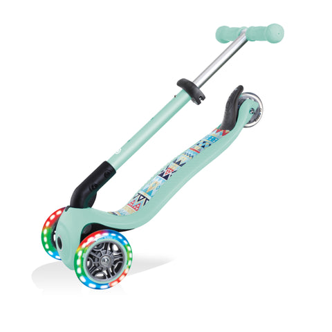 Globber Junior Foldable Fantasy Light Scooter Mint Tribal 2-6 Years