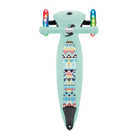 Globber Junior Foldable Fantasy Light Scooter Mint Tribal 2-6 Years