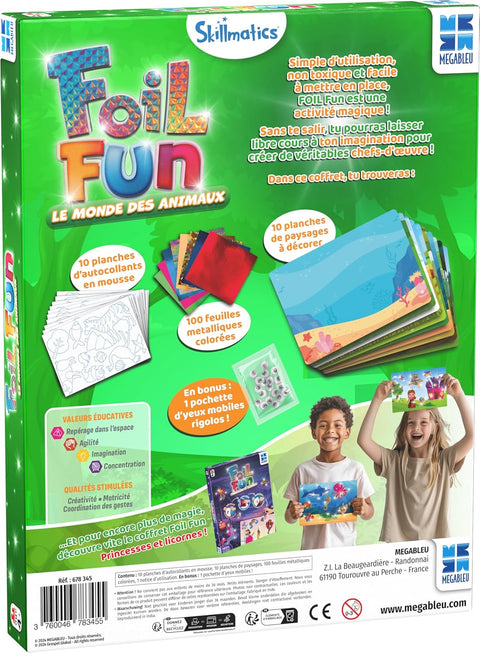 Megableu Foil Fun Le Monde Des Animaux