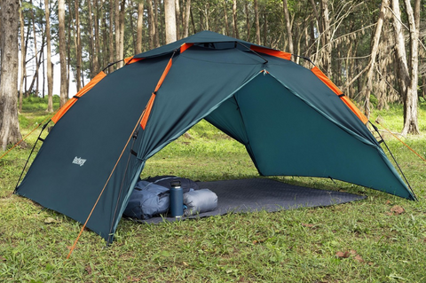 Bestway Alpine Dome 4 Tent with SwiftClick Setup (70+210+70)x240x138cm