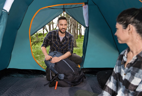 Bestway Alpine Dome 4 Tent with SwiftClick Setup (70+210+70)x240x138cm