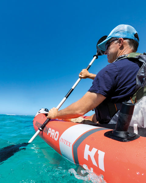 Intex Excursion Pro K1 Inflatable Kayak 1 Person 305x92x49cm