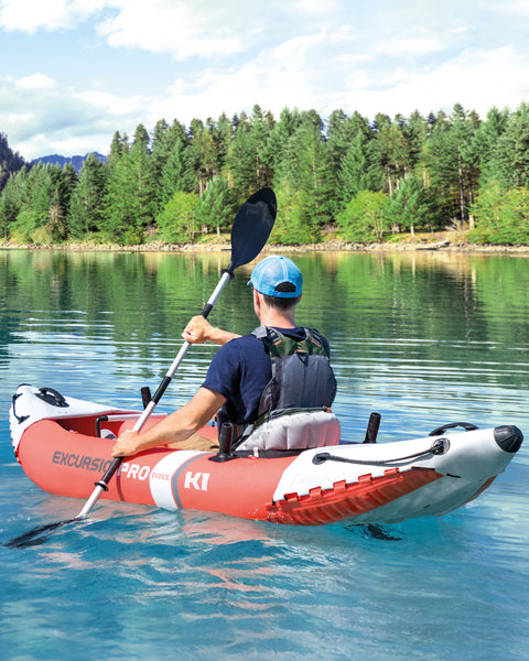 Intex Excursion Pro K1 Inflatable Kayak 1 Person 305x92x49cm
