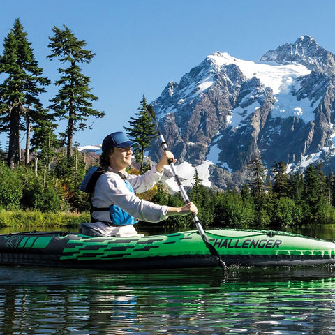 Intex Challenger K1 Inflatable Kayak 1 Person 274x76x33cm
