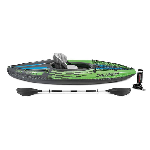 Intex Challenger K1 Inflatable Kayak 1 Person 274x76x33cm