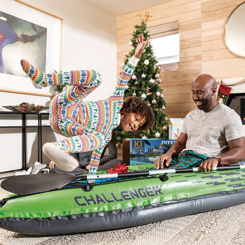 Intex Challenger K1 Inflatable Kayak 1 Person 274x76x33cm