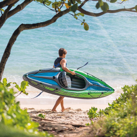 Intex Challenger K1 Inflatable Kayak 1 Person 274x76x33cm